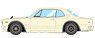 Nissan Skyline 2000 GT-R (KPGC10) 1971 with Chin spoiler (RS watanabe 8 spork) Ivory (Diecast Car)