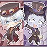 The Vampire Dies in No Time. 2 Puchichoko Trading Rubber Mat Coaster [Steampunk] (Set of 8) (Anime Toy)