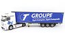 Mercedes Actros 5 Tote Liner T6 Groupe (Diecast Car)