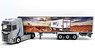 Scania S500 Refrigeration Semi Trailer Route 66 Transports Brevet (Diecast Car)