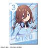 The Quintessential Quintuplets 3 Hologram Can Badge Design 05 (Miku Nakano/A) (Anime Toy)