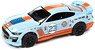 2022 フォード マスタング シェルビー GT500 Gulf ブルー/オレンジ (ミニカー)