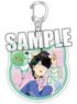 Mob Psycho 100 III Hologram Acrylic Key Ring [Shigeo Kageyama & Ekubo] Good Friends with Cats Ver. (Anime Toy)
