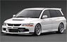 Mitsubishi Lancer Evolution Wagon (CT9W) White (Diecast Car)