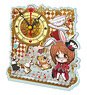 Girls und Panzer das Finale Puchichoko Mini Acrylic Table Clock [Miho Nishizumi & Boco A] Alice in Wonderland Ver. (Anime Toy)