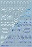 1/144 GM Line Decal No.12 [Mechanics Form] White & Neon Blue (Material)