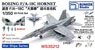 Boeing F/A-18C Hornet (Set of 3) (Plastic model)