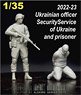 Ukrainian Officer Security Service of Ukraine and Prisoner (Plastic model)