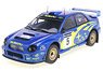 スバル インプレッサ S7 WRC 2001年グレートブリテンラリー #5 R.Burns/R.Reid (ミニカー)