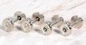 1/80(HO) Wheel Dia 10.5 One Side Insulation General Pivot (Japan K&E) Silver Plating (Made in Japan) (4 Pieces) (Model Train)