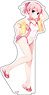 [The Demon Girl Next Door] Big Acrylic Stand [Swimwear Ver.] (2) Momo Chiyoda (Anime Toy)
