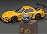 Feed Afflux GT3 (FD3S) Yellow with Engine (Diecast Car)