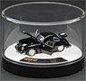 Porsche 356 Black (Full Opening and Closing) w/Rotating Display (Diecast Car)