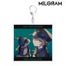 Milgram [Especially Illustrated] Es & Jackalope 3rd Anniversary Ver. Big Acrylic Key Ring (Anime Toy)
