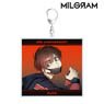 Milgram [Especially Illustrated] Futa 3rd Anniversary Ver. Big Acrylic Key Ring (Anime Toy)