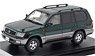 Toyota LAND CRUISER VX-LIMITED G-SELECTION (2000) ダークグリーンマイカ/ミディアムグレーメタリック (ミニカー)
