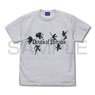 Attack on Titan Devil of Paradis T-Shirt Ash M (Anime Toy)