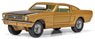 Ford Mustang Fast Back Coupe (Gold / Black) (Diecast Car)