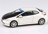 Honda Civic Type R FN2 2007 White / Carbon LHD (Diecast Car)