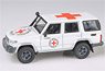 Toyota Land Cruiser LC76 2014 International Red Cross LHD (Diecast Car)