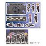 Premium Acrylic Diorama Plate [TV Animation [Blue Lock]] 02 Suits Ver. Assembly (Graff Art Illustration) (Anime Toy)