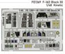 Zoom Photo-Etched Pats for F-16D Block 30 (for Kinetic) (Plastic model)