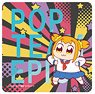 Pop Team Epic Rubber Mat Coaster [Popuko ] (Anime Toy)