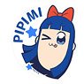 Pop Team Epic Magnet Sticker [Pipimi] (Anime Toy)