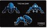 Ghost in the Shell: SAC_2045 Tachikoma 3 Sides Rubber Mat (Anime Toy)