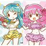 Chara Acrylic Badge [Urusei Yatsura] 01 Playing in Water Ver. Box (Graff Art Illustration) (Set of 5) (Anime Toy)