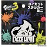 Splatoon 3 Die-cut Sticker Mini (2) (Anime Toy)