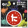 Splatoon 3 Die-cut Sticker Mini (5) (Anime Toy)