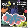 Splatoon 3 Die-cut Sticker Mini (7) (Anime Toy)
