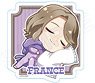 Hetalia: World Stars Hugtto Night Die-cut Sticker France (Anime Toy)