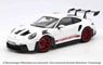 Porsche 911 GT3 RS 2022 White / Pyro Red (Diecast Car)