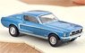 Ford Mustang GT Fast Back 1968 Acapulco Blue (Diecast Car)