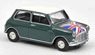 Mini Cooper S 1964 Almond Green / Flag Bonnet (Diecast Car)