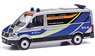 (HO) Volkswagen Crafter Flat Roof Bus `BALM / Bundesamt fur Logistik und Mobilitat` (Model Train)