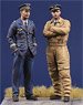 French Pilots (WW II) (Plastic model)