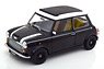 Mini Cooper Sunroof Black Metallic / White LHD (Diecast Car)