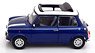 Mini Cooper Sunroof Blue Metallic / White RHD (Diecast Car)