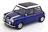 Mini Cooper Sunroof Blue Metallic / White LHD (Diecast Car)