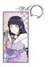 Naruto: Shippuden Vintage Series Acrylic Banner Key Ring Hinata Hyuga (Anime Toy)