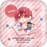 [Kubo Won`t Let Me Be Invisible] Chara-deru Art Mini Towel 02 Akina Kubo (Anime Toy)