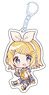 Piapro Characters Petanko Acrylic Key Ring Kagamine Rin (Anime Toy)