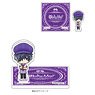 Acrylic Coaster Stand [Obey Me!] 09 Belphegor Cafe Ver. (Mini Chara Illustration) (Anime Toy)
