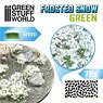 Shrubs Tufts - 6mm Frosted Snow - Green (Material)