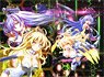 TV Animation [Hyperdimension Neptunia] B2 Tapestry Yellow Heart & Iris Heart (Anime Toy)