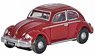 (N) VW Beetle RubyRed (Model Train)
