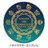 [Yohane of the Parhelion: Sunshine in the Mirror] Leather Coaster J (Character Emblem) (Anime Toy)